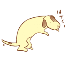 Slug dog sticker #3079662