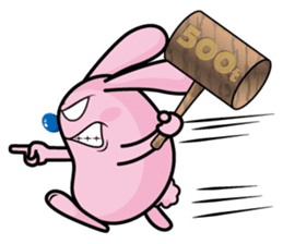 Bluenose Rabbit sticker #3079815