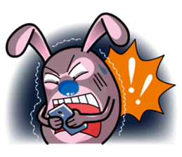 Bluenose Rabbit sticker #3079830