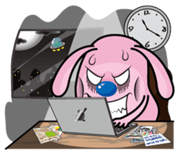 Bluenose Rabbit sticker #3079833