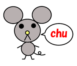 clown and pleasant friends sticker #3080033