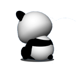 PANPAN of the diet panda. sticker #3080078
