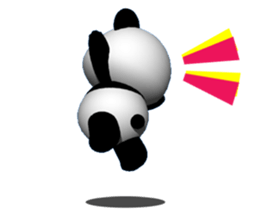 PANPAN of the diet panda. sticker #3080079