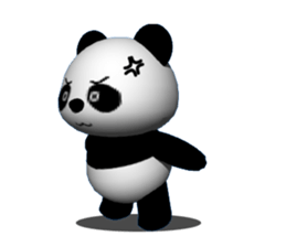 PANPAN of the diet panda. sticker #3080081