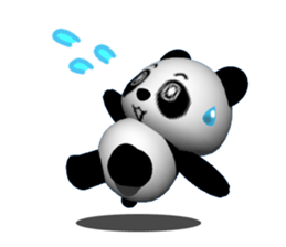 PANPAN of the diet panda. sticker #3080082
