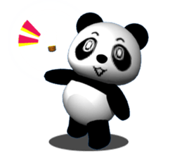 PANPAN of the diet panda. sticker #3080083
