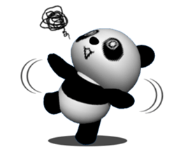 PANPAN of the diet panda. sticker #3080089