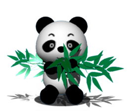 PANPAN of the diet panda. sticker #3080096