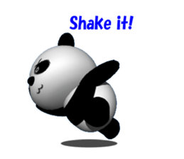 PANPAN of the diet panda. sticker #3080101