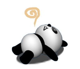PANPAN of the diet panda. sticker #3080102