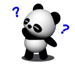 PANPAN of the diet panda. sticker #3080104