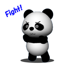 PANPAN of the diet panda. sticker #3080108