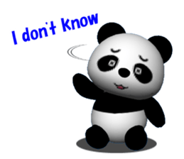 PANPAN of the diet panda. sticker #3080113