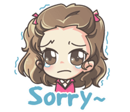 Lauren & Caramelly buddy horse sticker #3081362