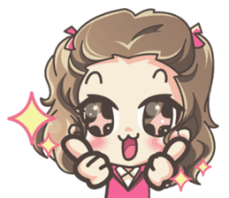 Lauren & Caramelly buddy horse sticker #3081365