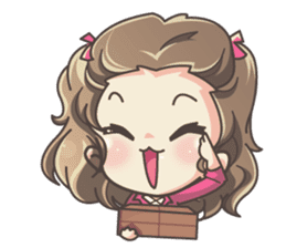 Lauren & Caramelly buddy horse sticker #3081366