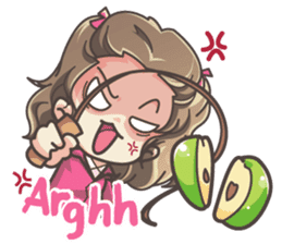 Lauren & Caramelly buddy horse sticker #3081373