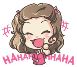 Lauren & Caramelly buddy horse sticker #3081375