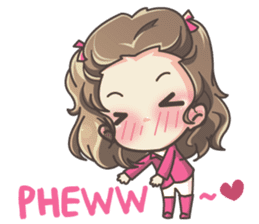 Lauren & Caramelly buddy horse sticker #3081377