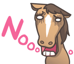 Lauren & Caramelly buddy horse sticker #3081386
