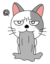 Gusto : Messy cat (EN) sticker #3081884
