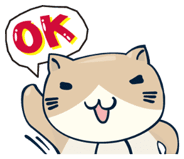 Nekobuchi-san sticker #3082011