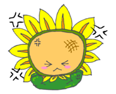The Cute Sunflower sticker #3082418