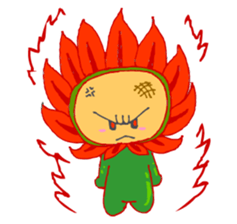 The Cute Sunflower sticker #3082419