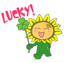 The Cute Sunflower sticker #3082422