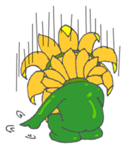 The Cute Sunflower sticker #3082423