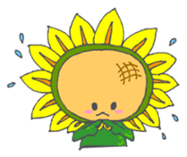 The Cute Sunflower sticker #3082425