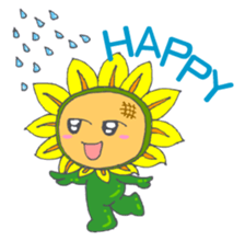 The Cute Sunflower sticker #3082431