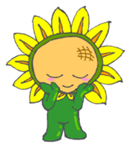 The Cute Sunflower sticker #3082432