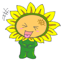 The Cute Sunflower sticker #3082435