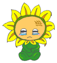 The Cute Sunflower sticker #3082437