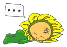 The Cute Sunflower sticker #3082442
