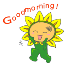 The Cute Sunflower sticker #3082443