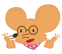cute and lovely mouse sticker #3082778