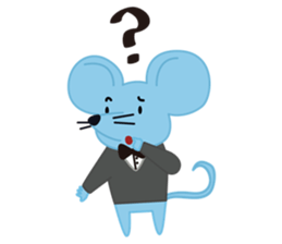 cute and lovely mouse sticker #3082781