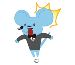 cute and lovely mouse sticker #3082782