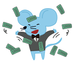 cute and lovely mouse sticker #3082785