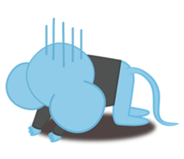 cute and lovely mouse sticker #3082786