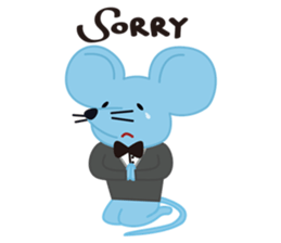 cute and lovely mouse sticker #3082787