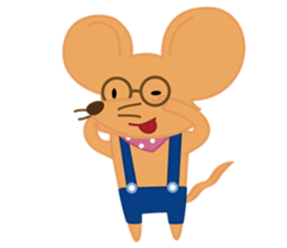 cute and lovely mouse sticker #3082792