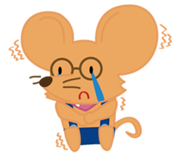 cute and lovely mouse sticker #3082797