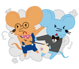 cute and lovely mouse sticker #3082804