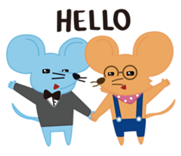 cute and lovely mouse sticker #3082805