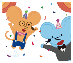 cute and lovely mouse sticker #3082809