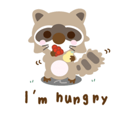 Lemon Jack and Raccoon Roberta (English) sticker #3082855