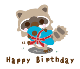 Lemon Jack and Raccoon Roberta (English) sticker #3082864